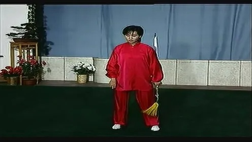 (苏韧峰武当剑49式京韵口令版背向中速)独家演示!49武当剑苏韧峰京剧版精彩剧情揭秘