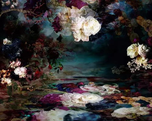 神奇之笔描绘梦幻世纪：揭示镜花水月背后的现实意涵——以墨图创作为载体